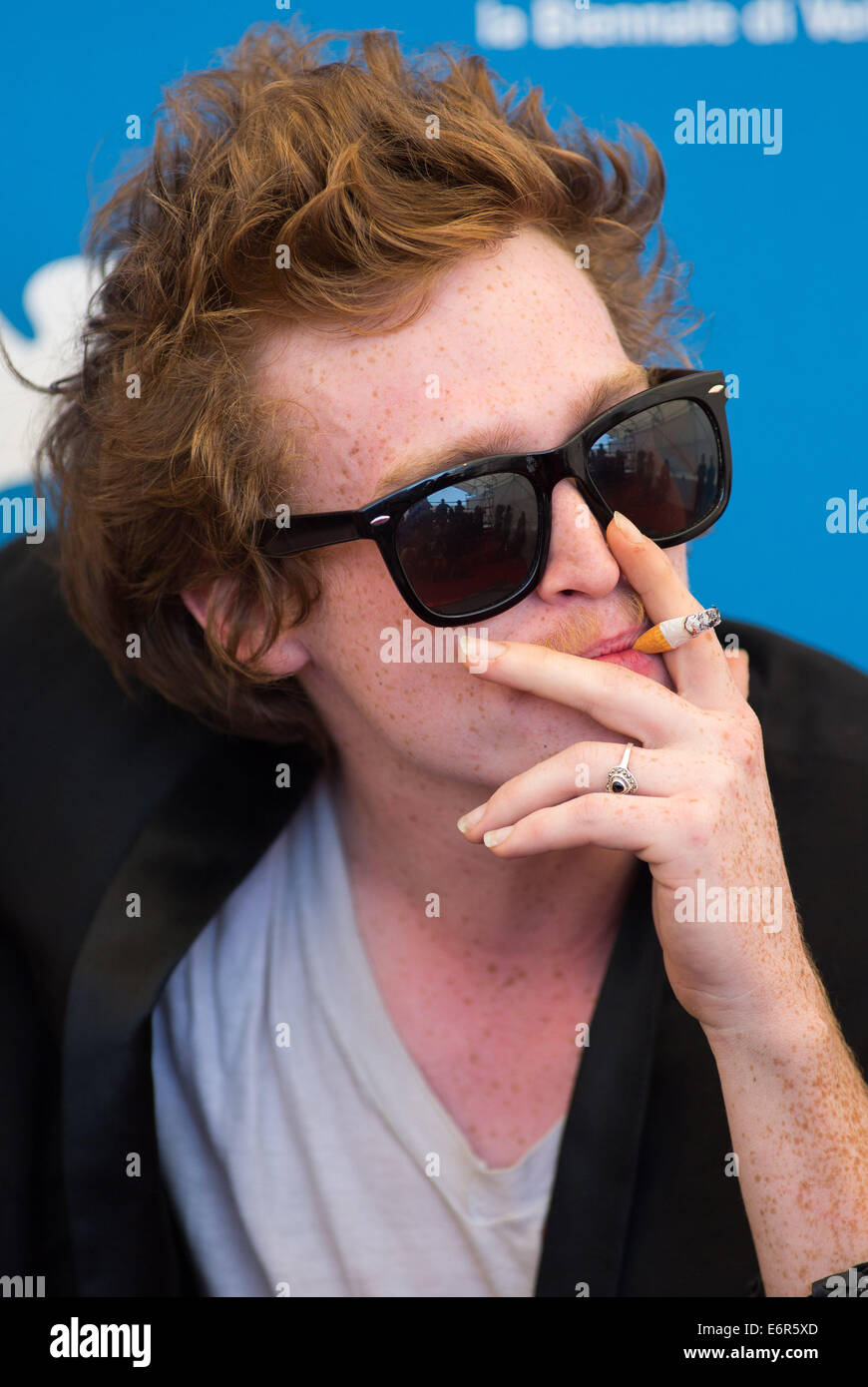 CALEB LANDRY JONES HEAVEN KNOWS WHAT. PHOTOCALL. 71ST VENICE FILM