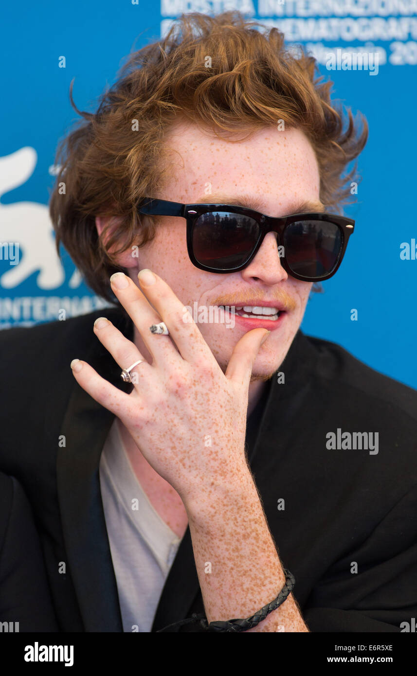 CALEB LANDRY JONES HEAVEN KNOWS WHAT. PHOTOCALL. 71ST VENICE FILM