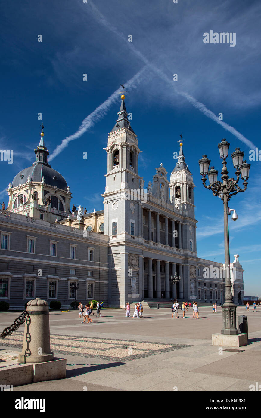 Almudena Cathedral, Madrid, Comunidad de Madrid, Spain Stock Photo