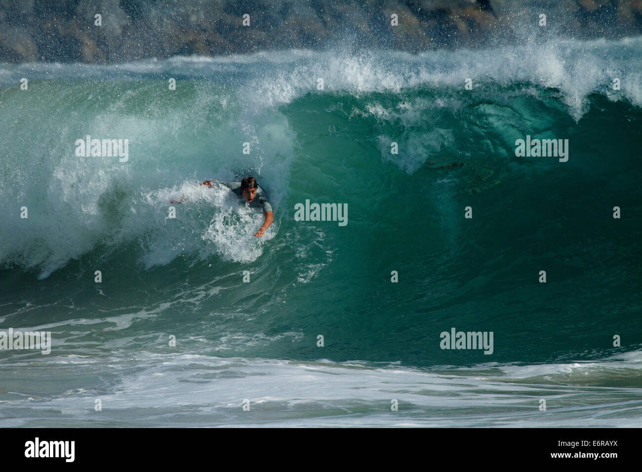 Bodysurfing hi-res stock photography and images - Alamy