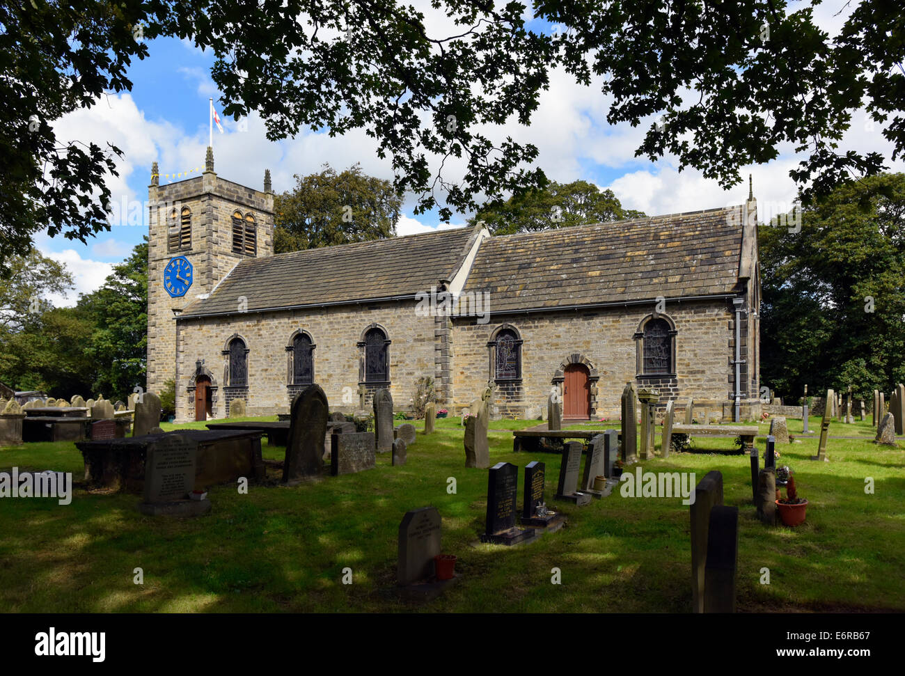Church of Saint Peter. Addingham, West Yorkshire, England, United