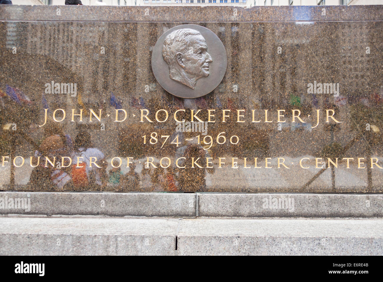 John D. Rockefeller Memorial Plaque (U.S. National Park Service)