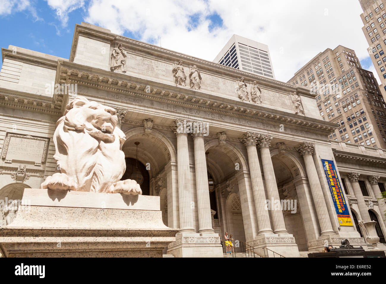 new york public library 5th avenue and east 42nd street manhattan