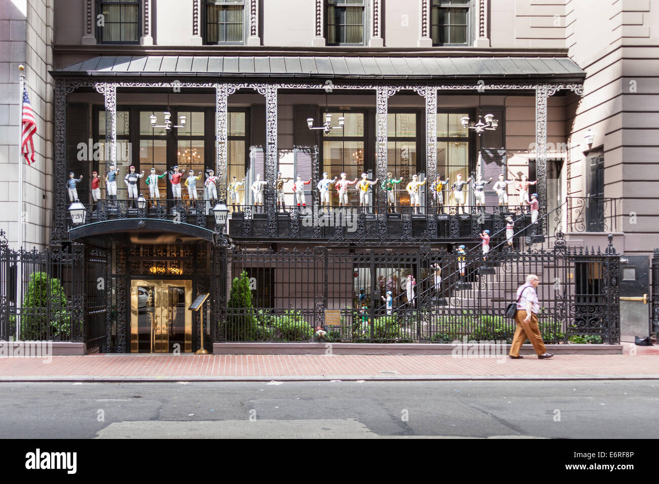 The 21 Club, West 52nd Street, Manhattan, New York City, New York, USA Stock Photo