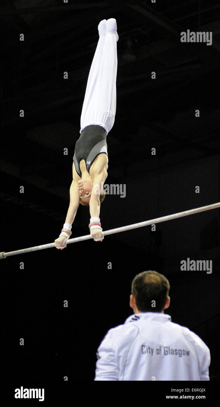 Gymnast coach hires stock photography and images Alamy