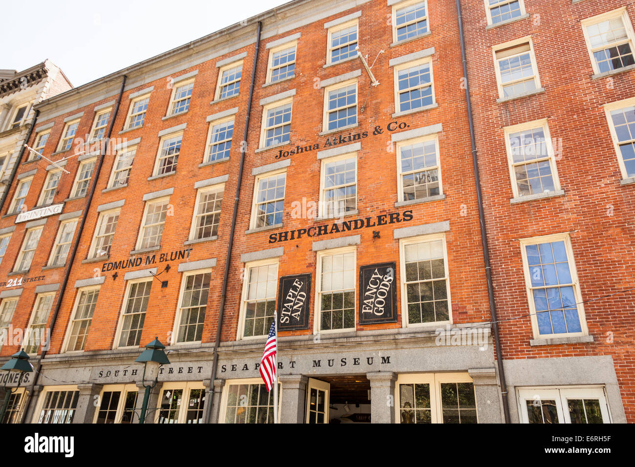 South Street Seaport Museum, Manhattan, New York City, New York, USA