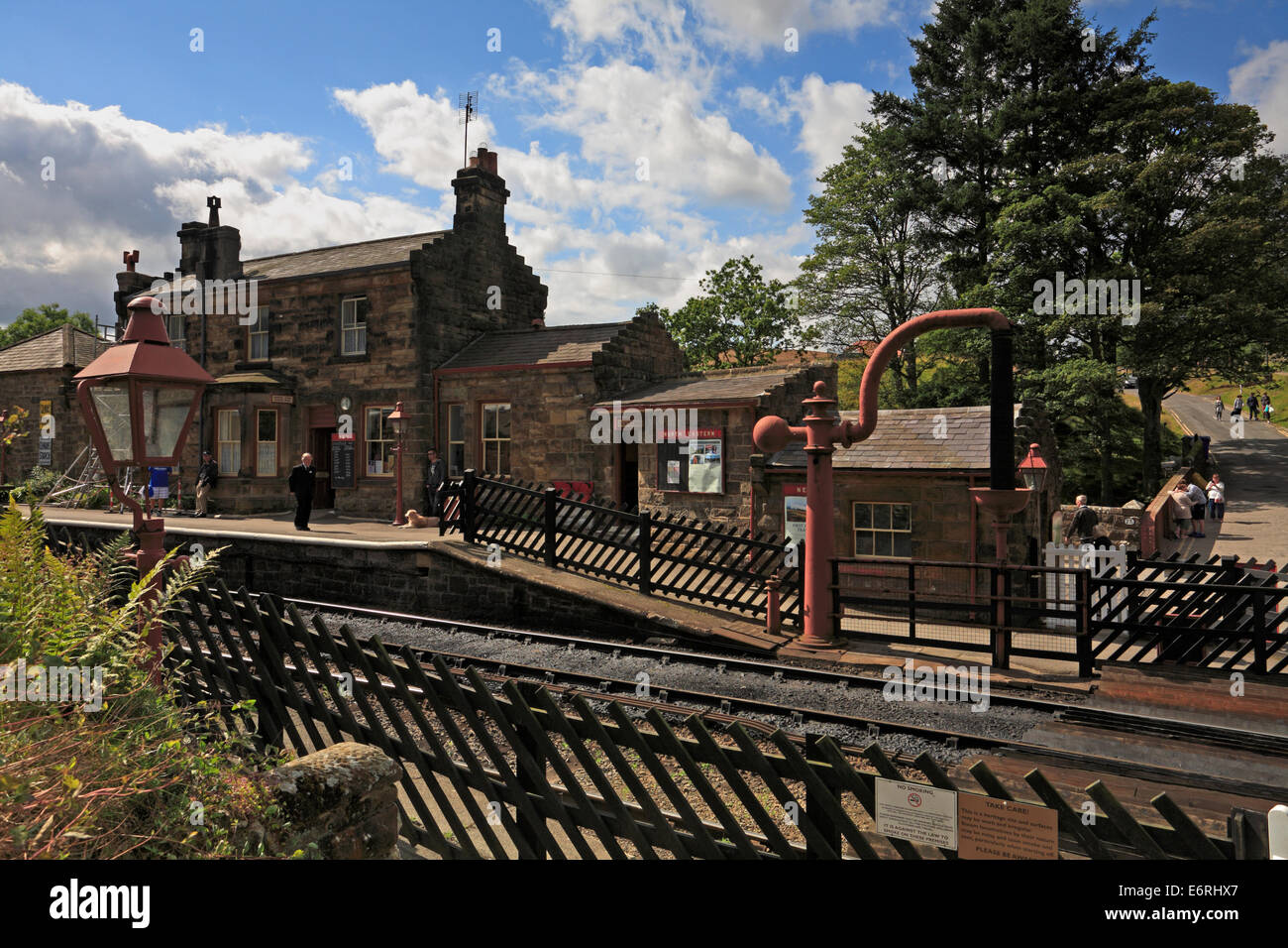 Goathland Railway Station, North Yorkshire, North Yorks Moors National Park, England, UK. Stock Photo