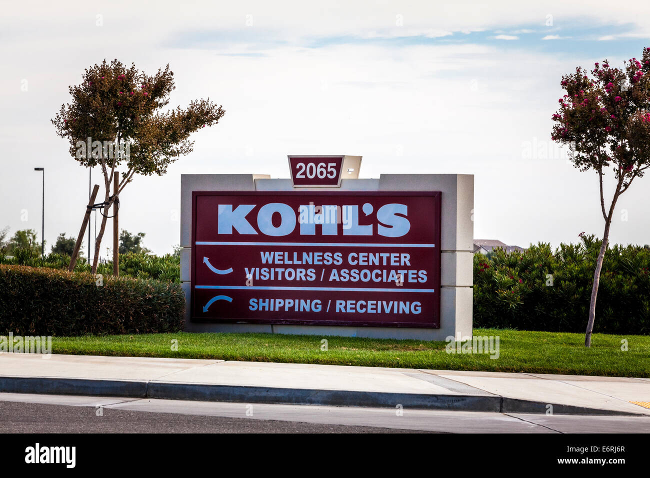 A Kohl's Department Store distribution center in Patterson California