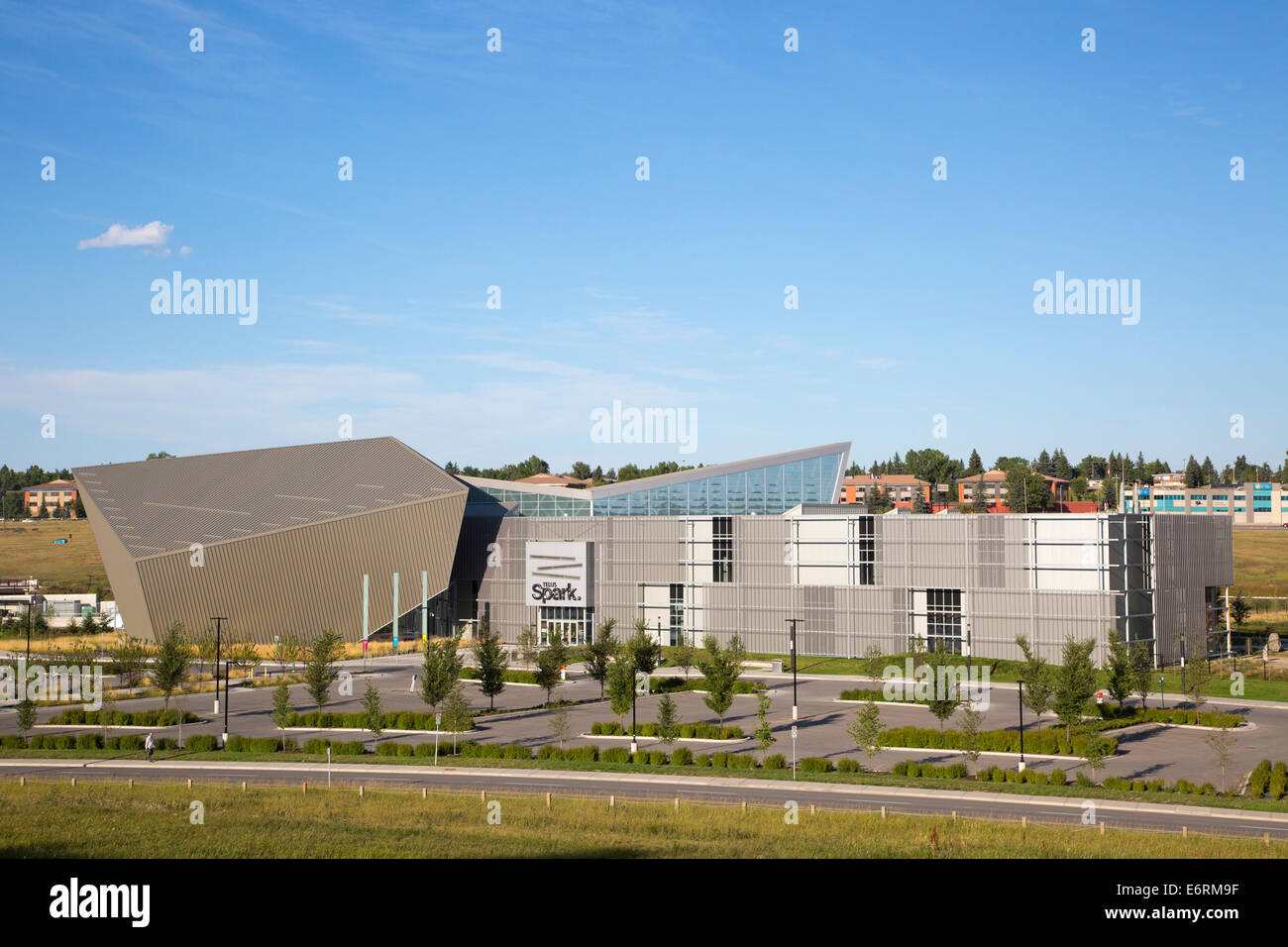 Telus Spark Science Centre Stock Photo