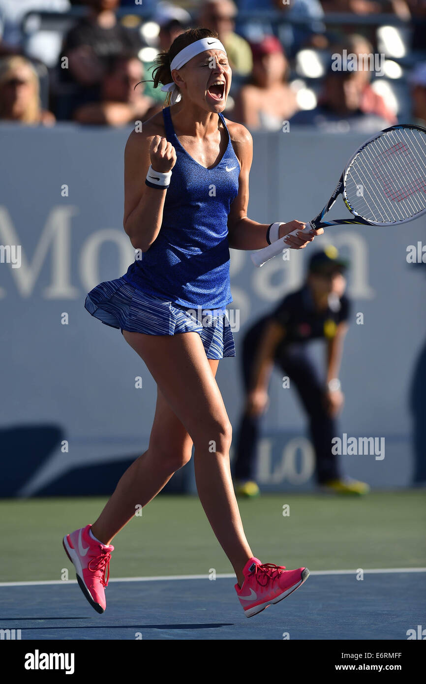 Flushing Meadows, New York, USA. 29th Aug, 2014. US Open tennis championships. Lucie Safarova (Cze) Credit:  Action Plus Sports/Alamy Live News Stock Photo