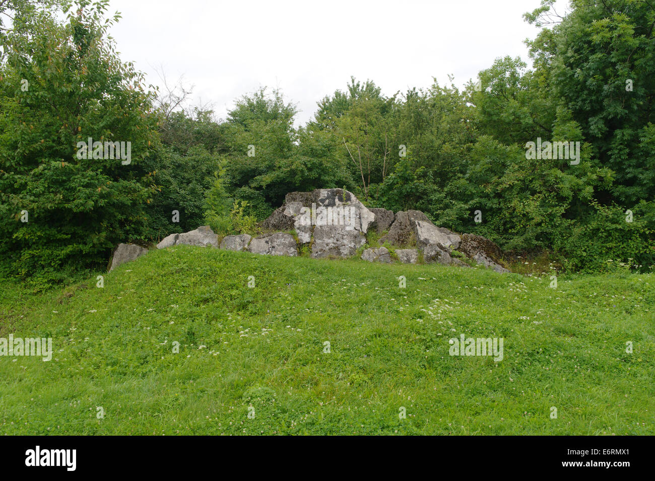 ruins of the fort in Przemysl Poland Stock Photo