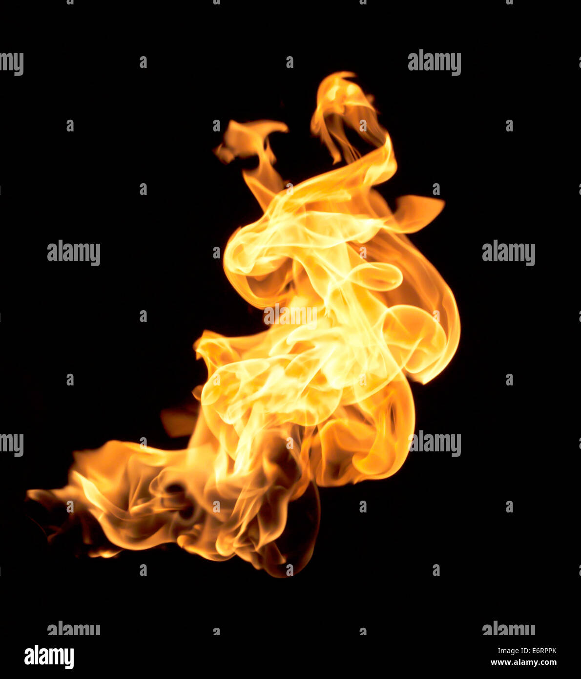 The red flames on a black background Stock Photo Alamy