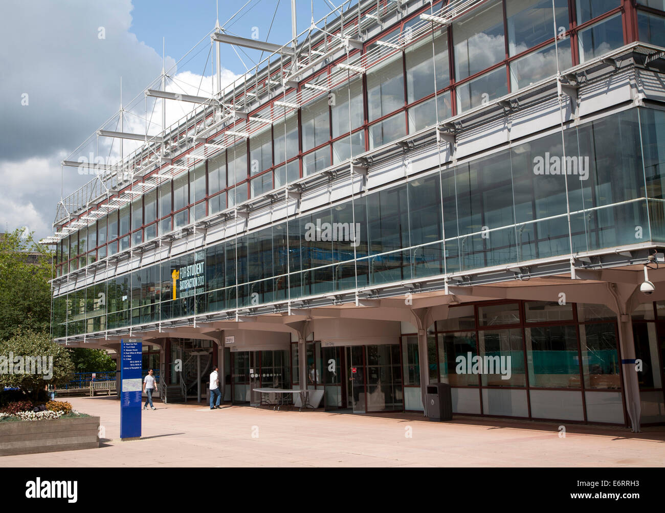 Library building at the University of Bath, England Stock Photo Alamy