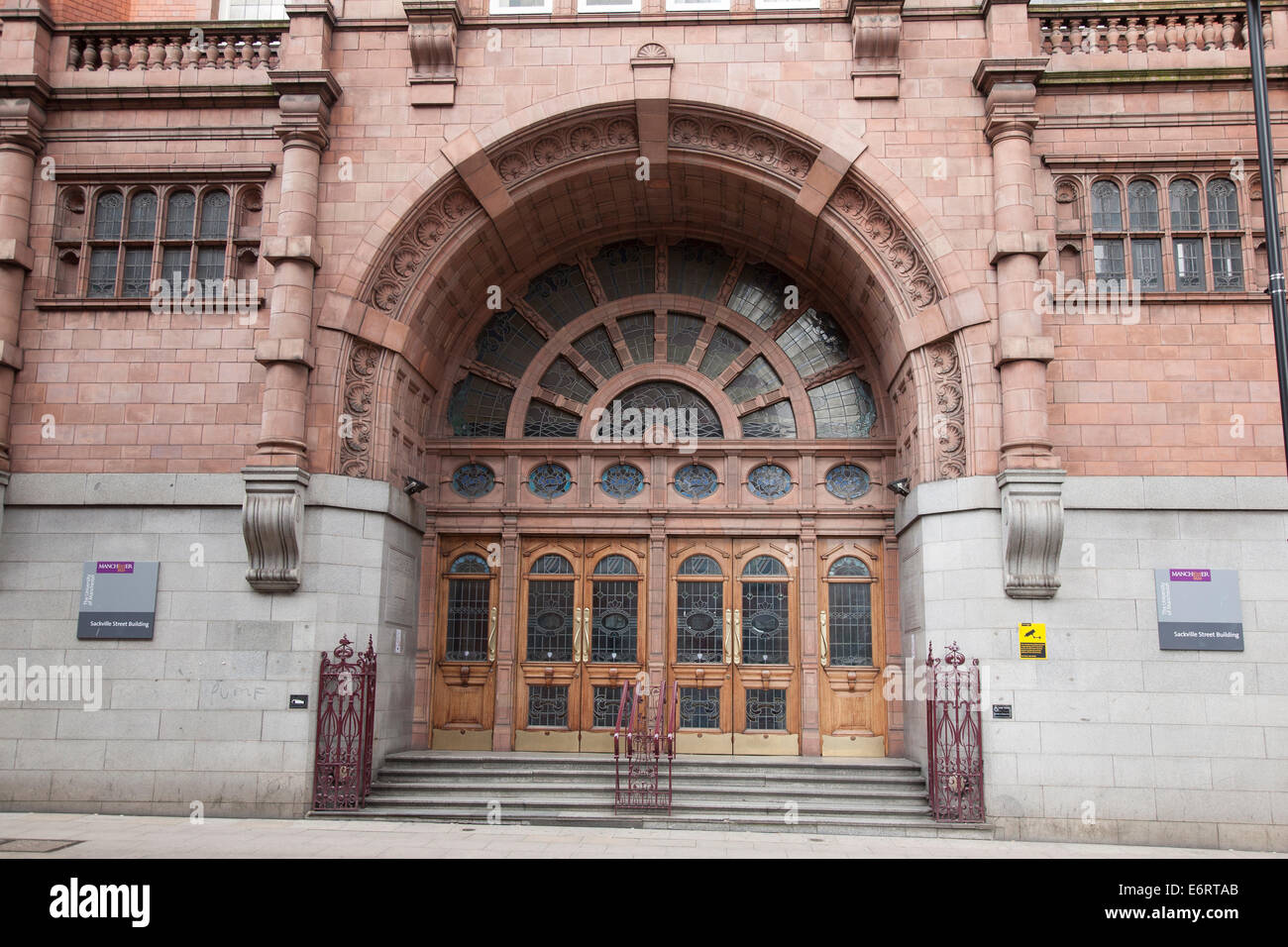 University of Manchester, Sackville Street Building, England, UK Stock Photo