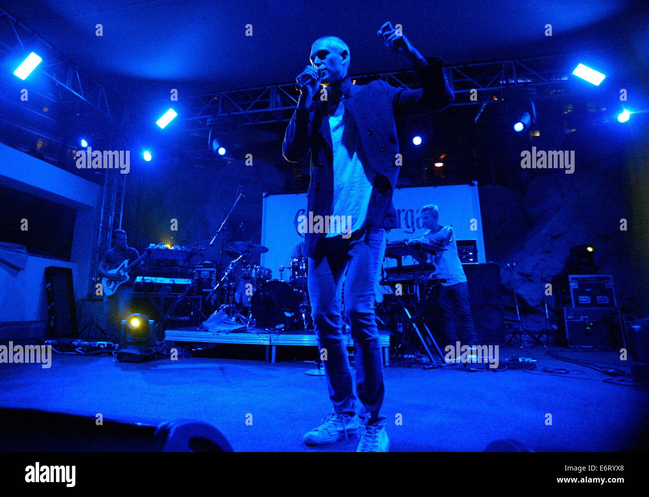 Las Vegas, Nevada, USA. 30th Aug, 2014. American reggae rapper and ...