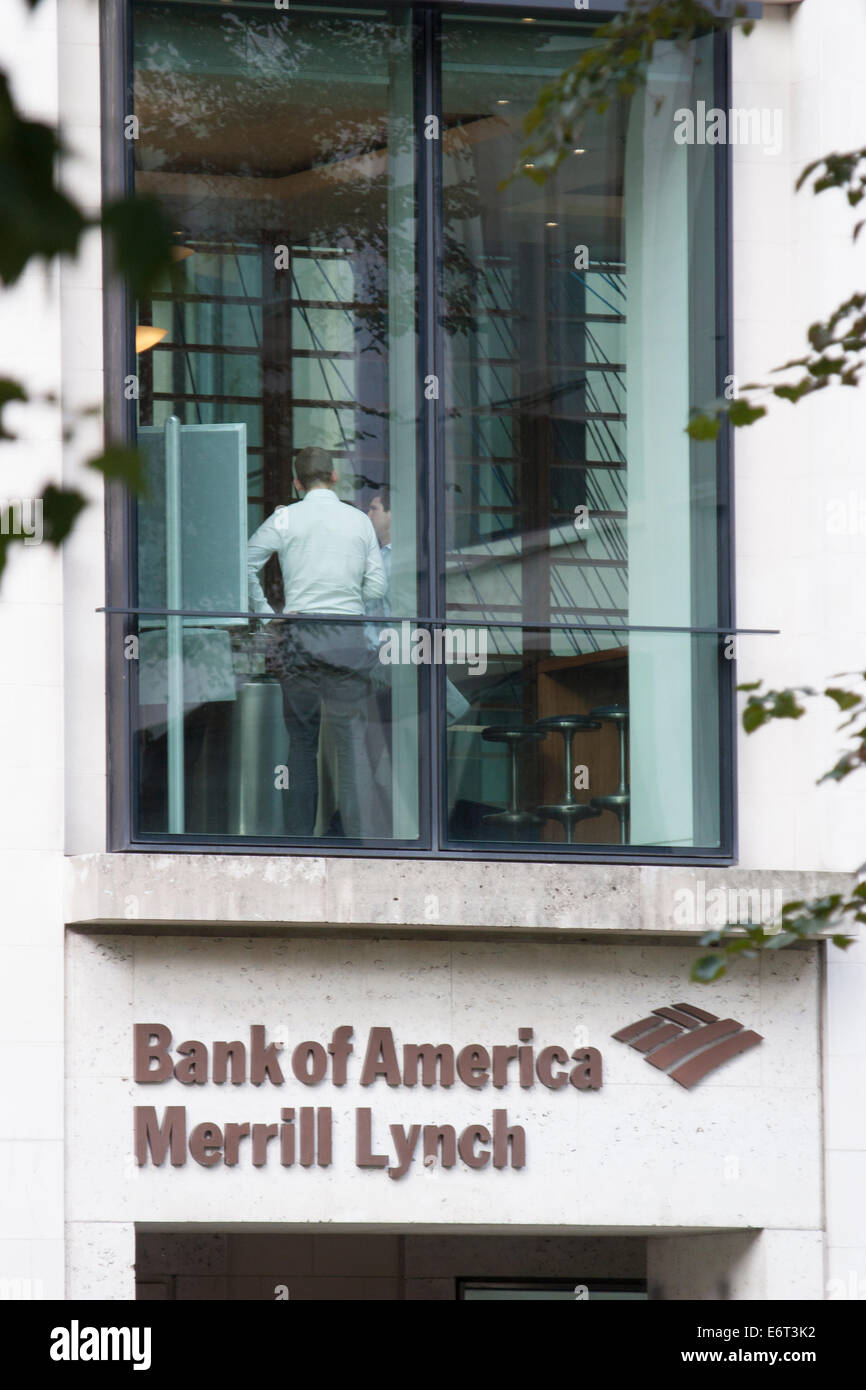 Bank of America Merrill Lynch London UK Stock Photo Alamy