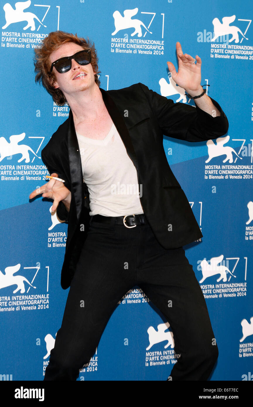 Caleb Landry Jones during the 'Heaven Knows What' photocall at the 71nd