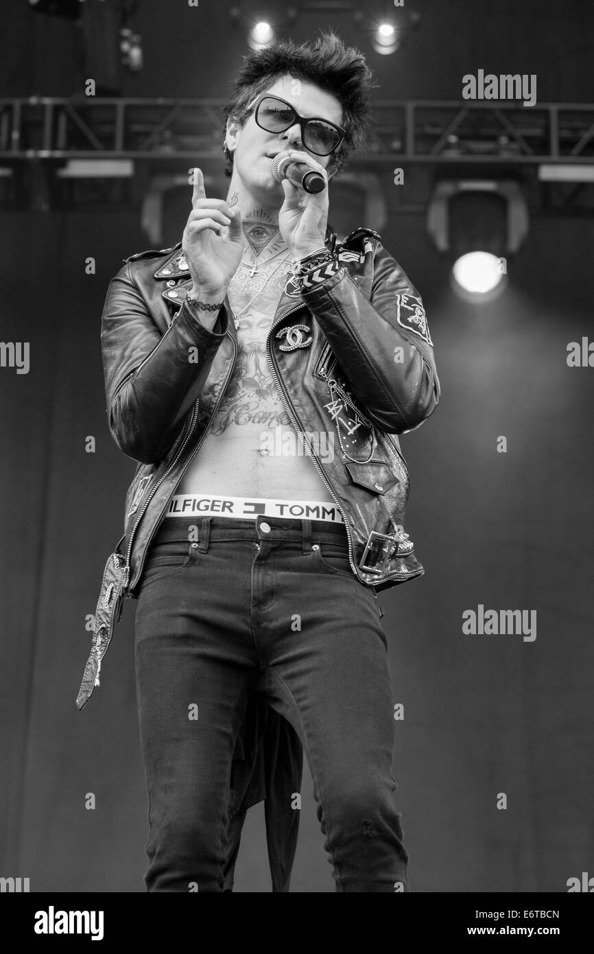 Lead Singer Jesse Rutherford Band Neighbourhood Editorial Stock Photo -  Stock Image
