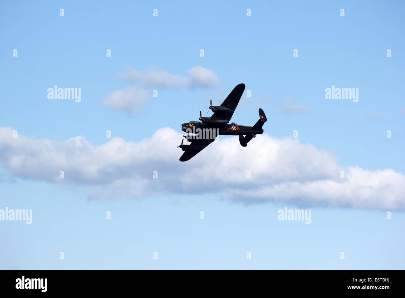 Battle of Britain Avro Lancaster Stock Photo