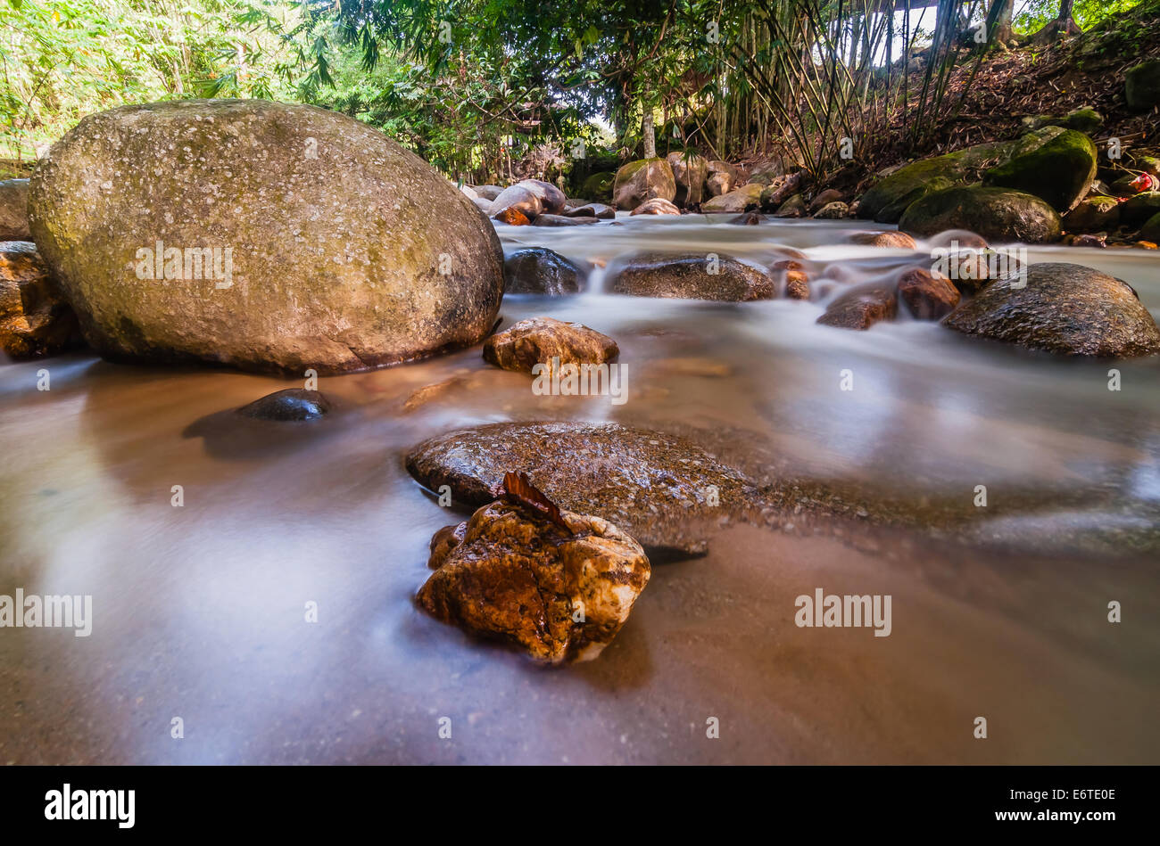 Congkak river flow Stock Photo