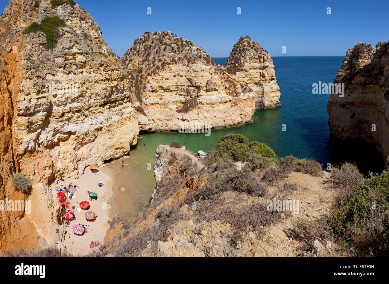Lagos, Algarve, beach, Portugal Stock Photo