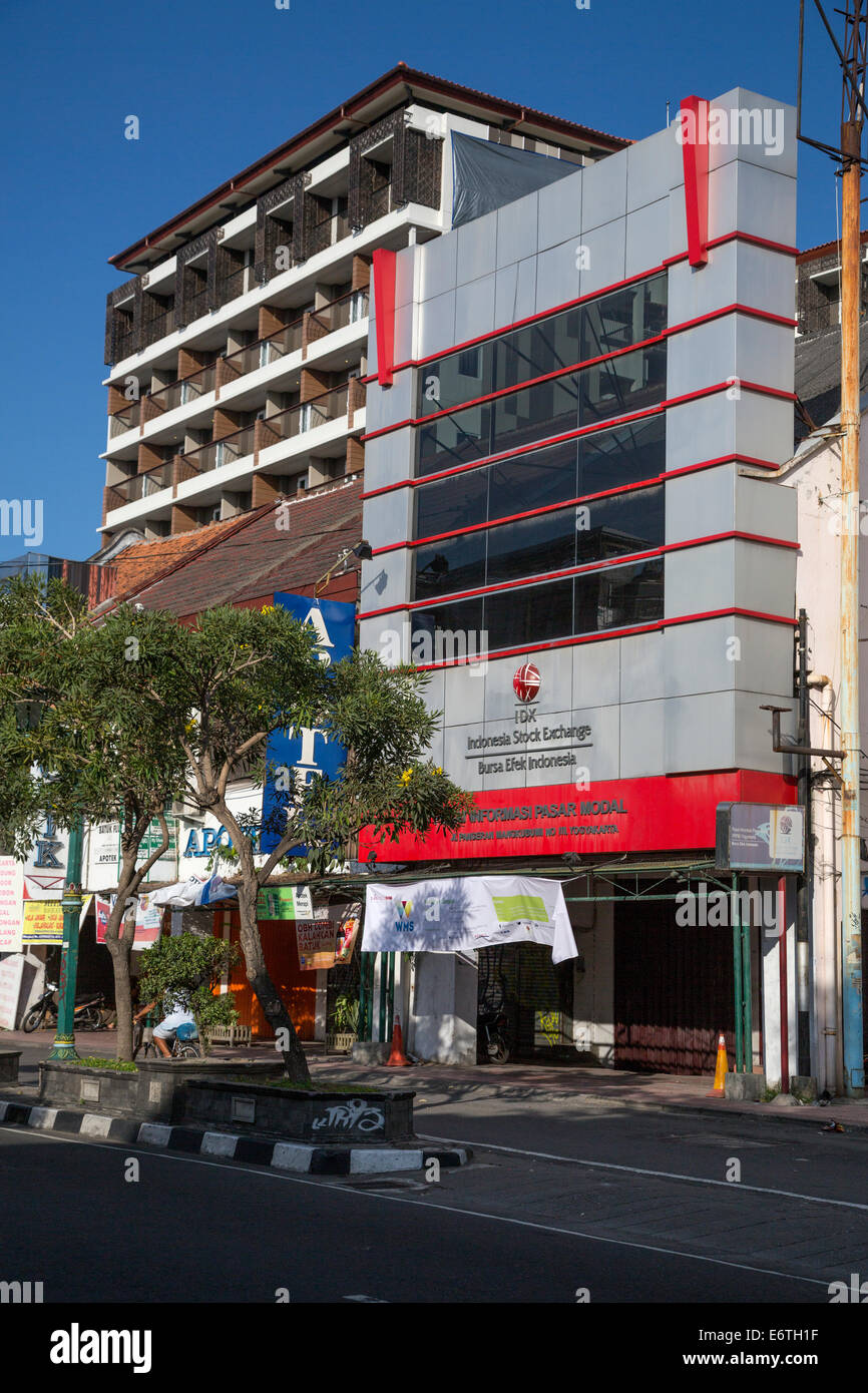 Yogyakarta, Java, Indonesia. Indonesian Stock Exchange Stock Photo - Alamy