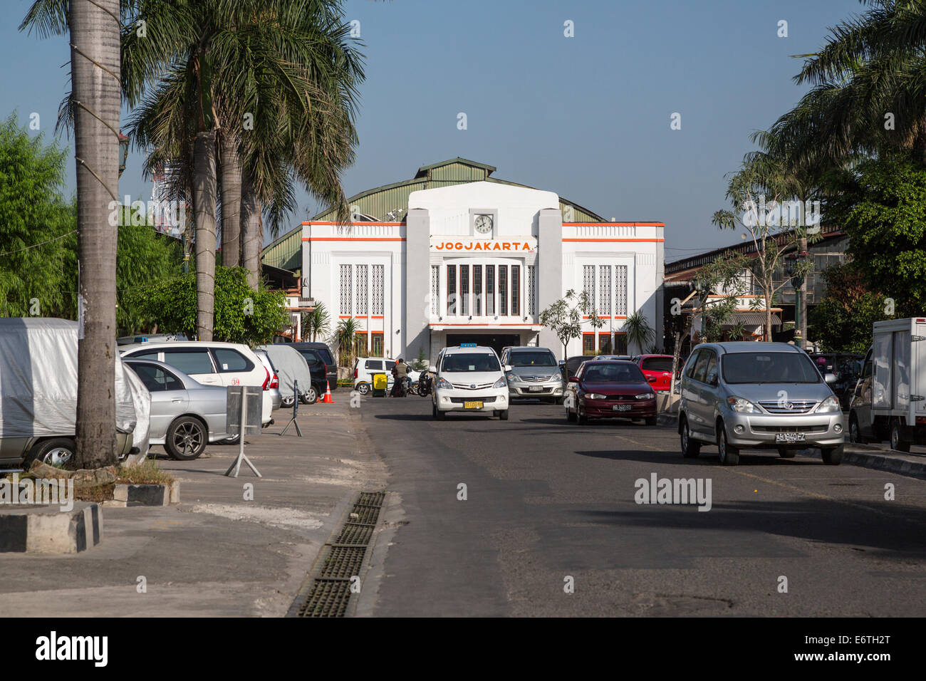 Yogyakarta, Java, Indonesia. Main Railway Station Stock Photo Alamy