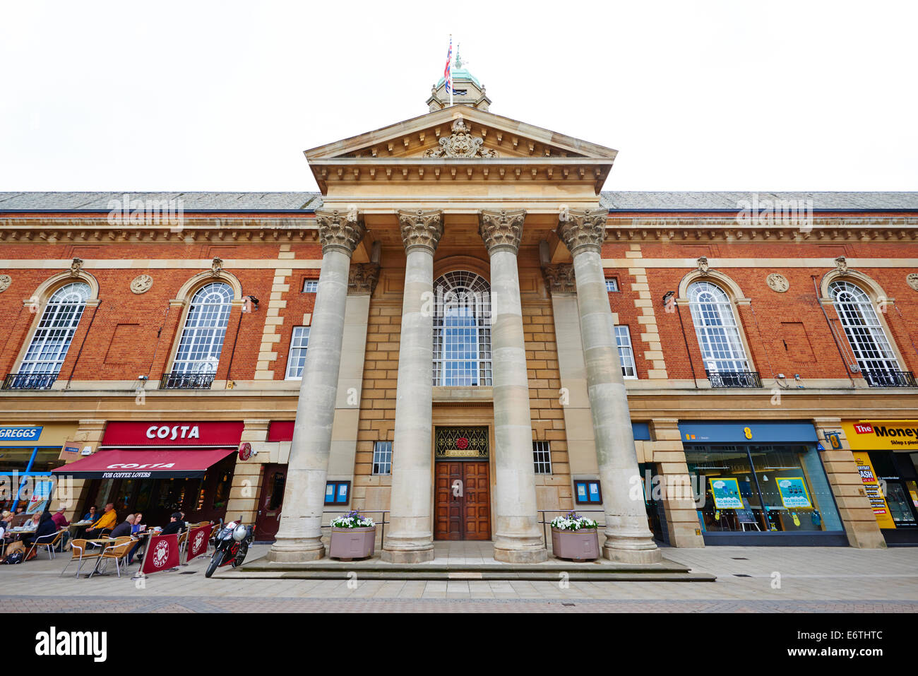 Town Hall Peterborough Cambridgeshire UK Stock Photo Alamy
