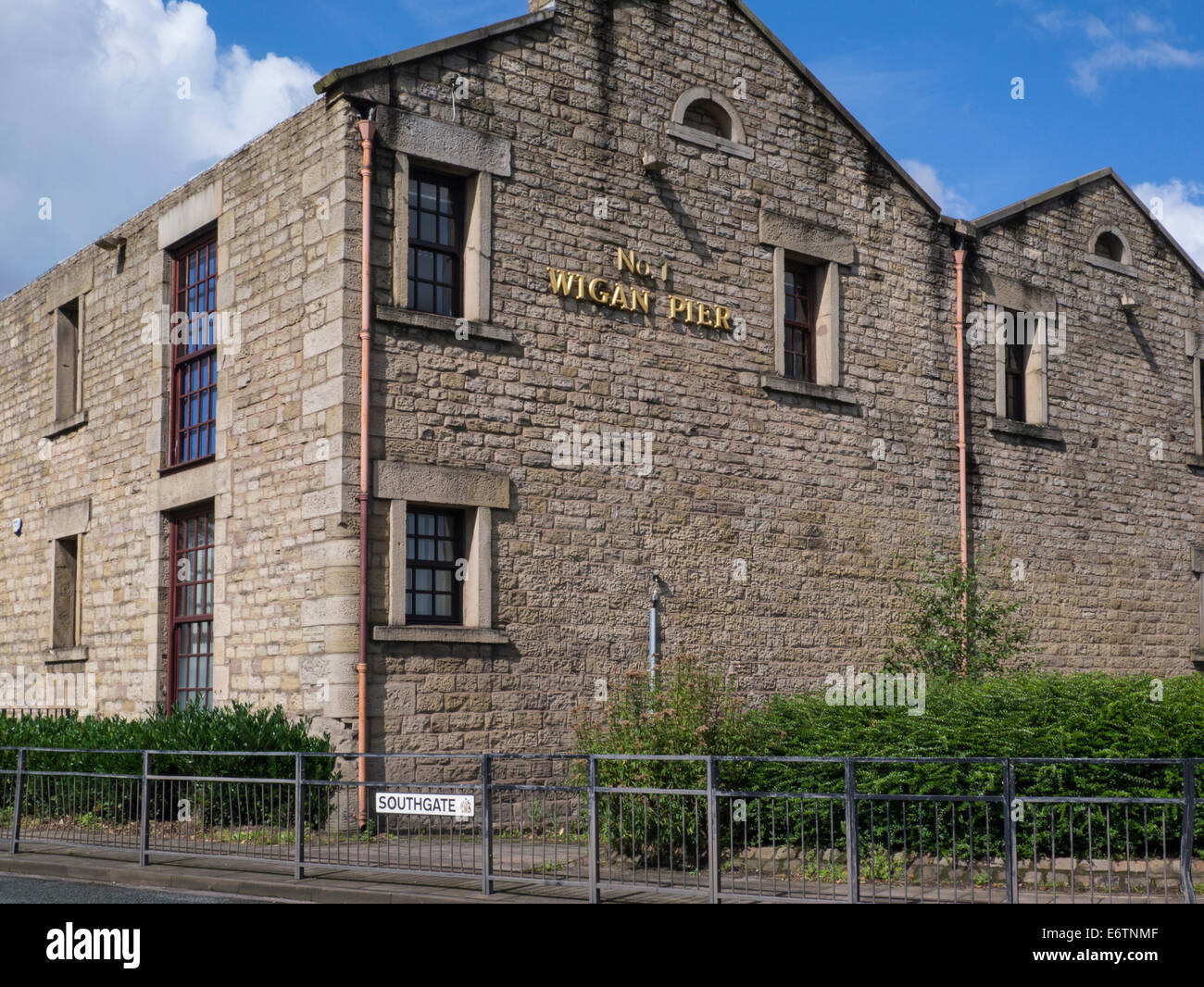 No 1 Wigan Pier built 1777 Terminus Warehouse used to store imports