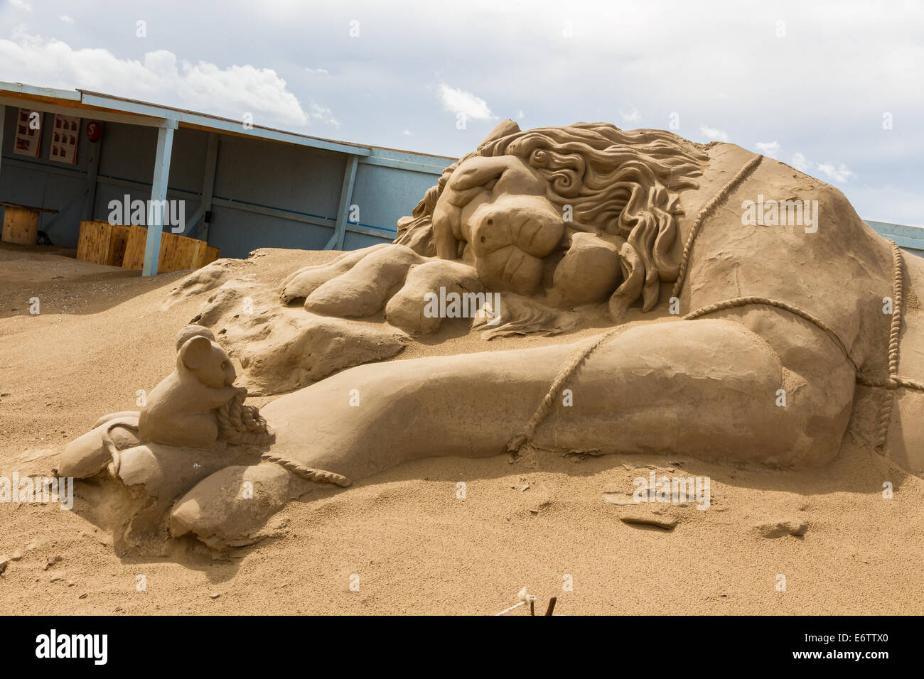 Sand sculpture festival hi-res stock photography and images - Alamy