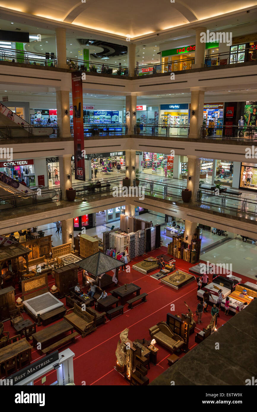 Yogyakarta, Java, Indonesia.  Ambarrukmo Shopping Mall. Stock Photo