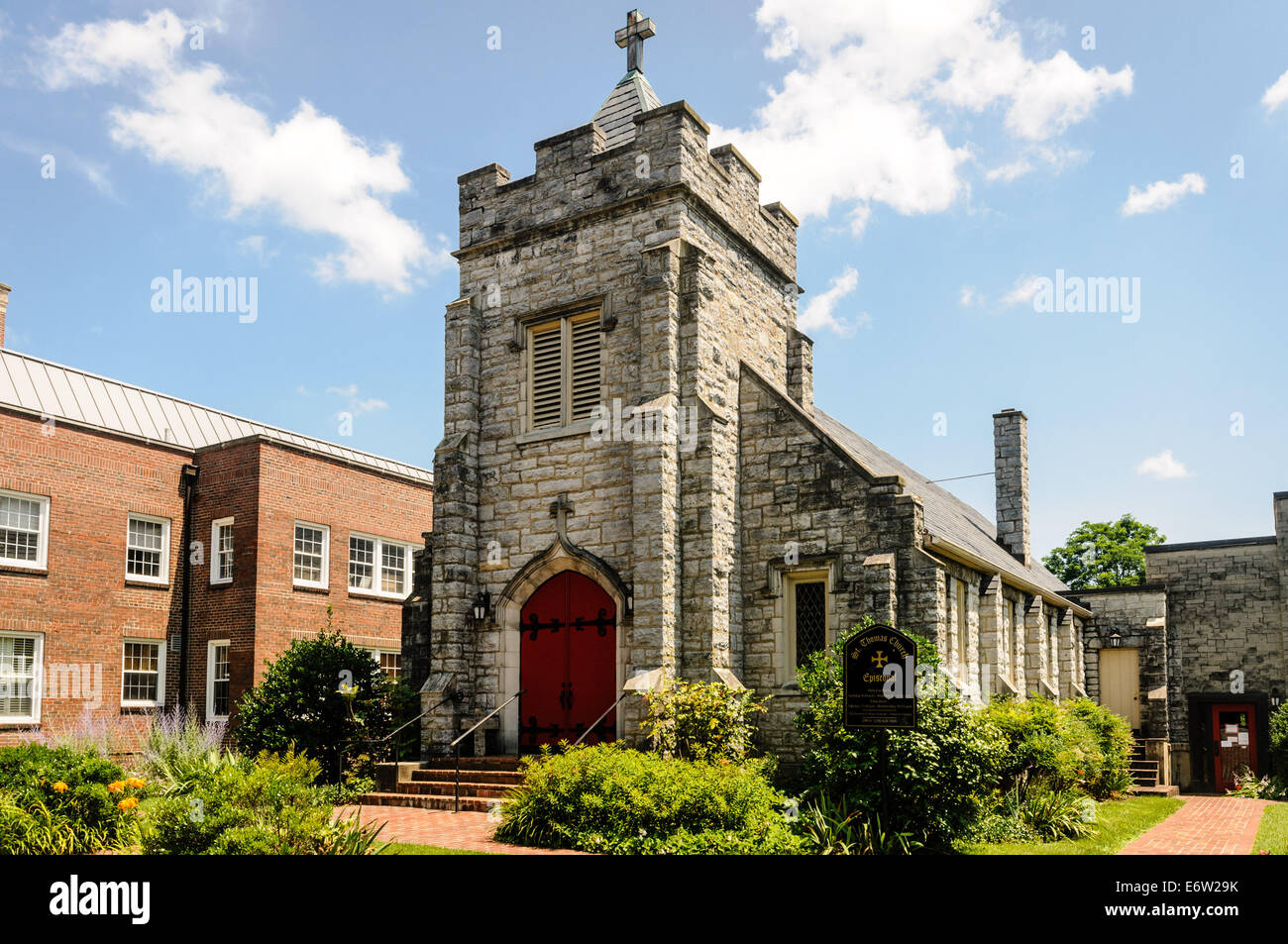 Saint Thomas Episcopal Church, 124 East Main Street, Abingdon, Virginia