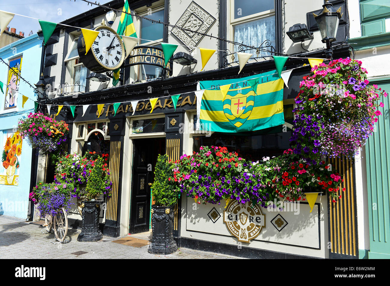 Jean O'Flaherty's traditional Irish pub, Buncrana, County Donegal