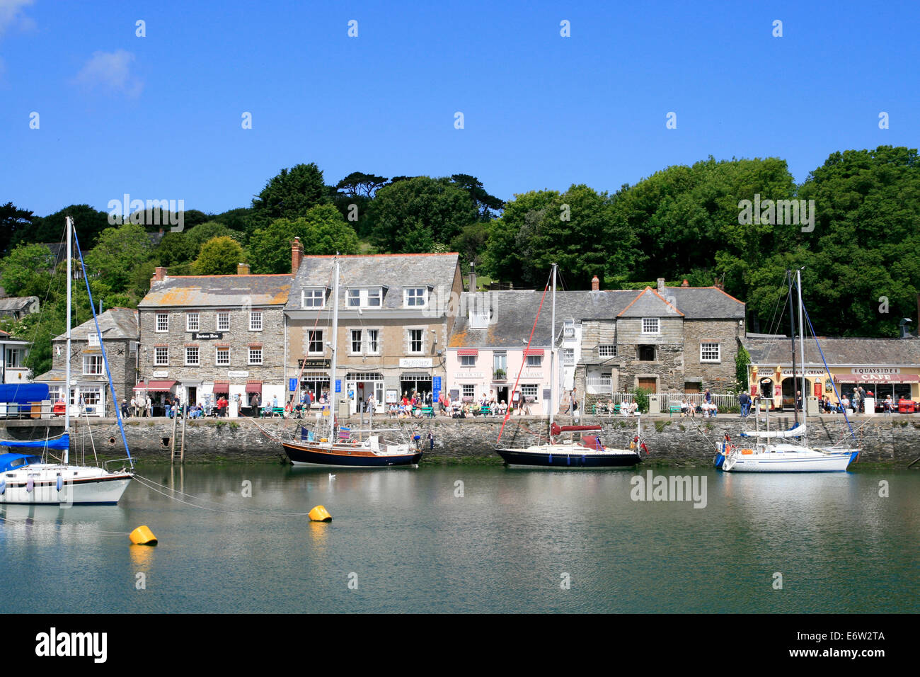 Quayside Padstow Cornwall England UK Stock Photo Alamy