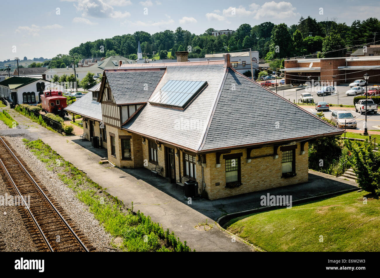 Historical Society of Washington County, restored Norfolk & Western