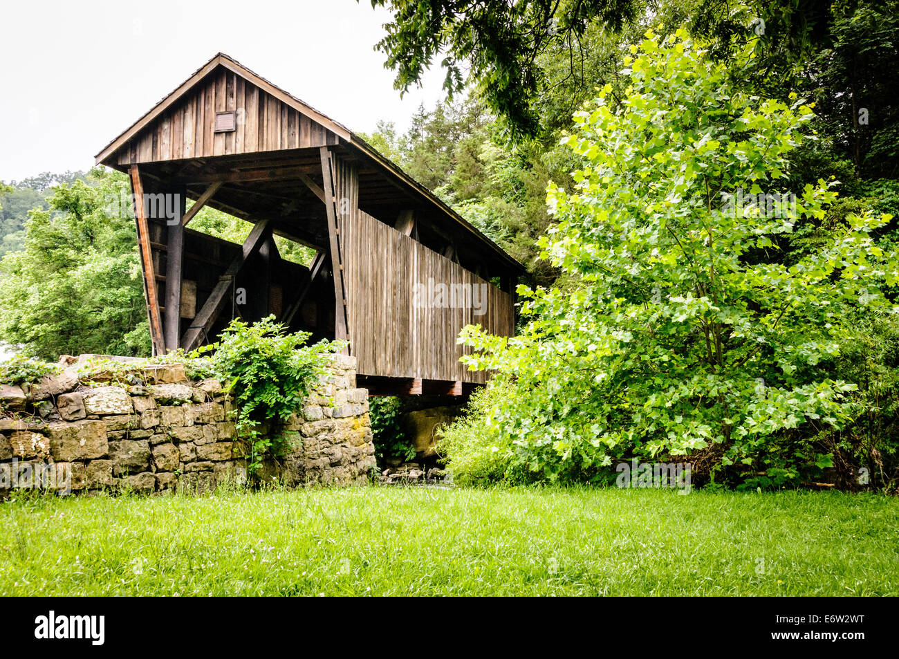 Indian Creek Covered Bridge Salt Sulphur Springs West Virginia