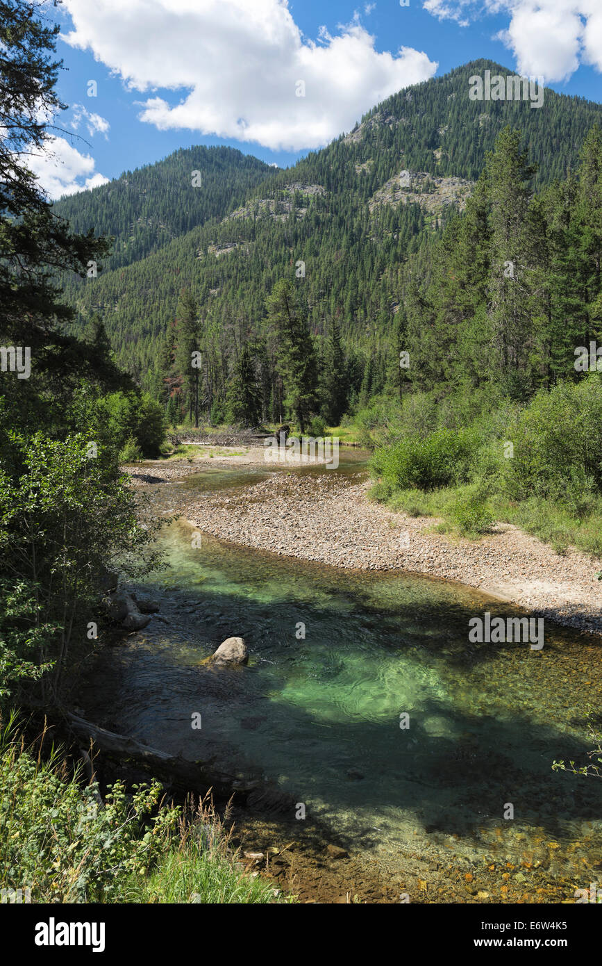 Lostine River in Oregon's Wallowa Mountains Stock Photo Alamy