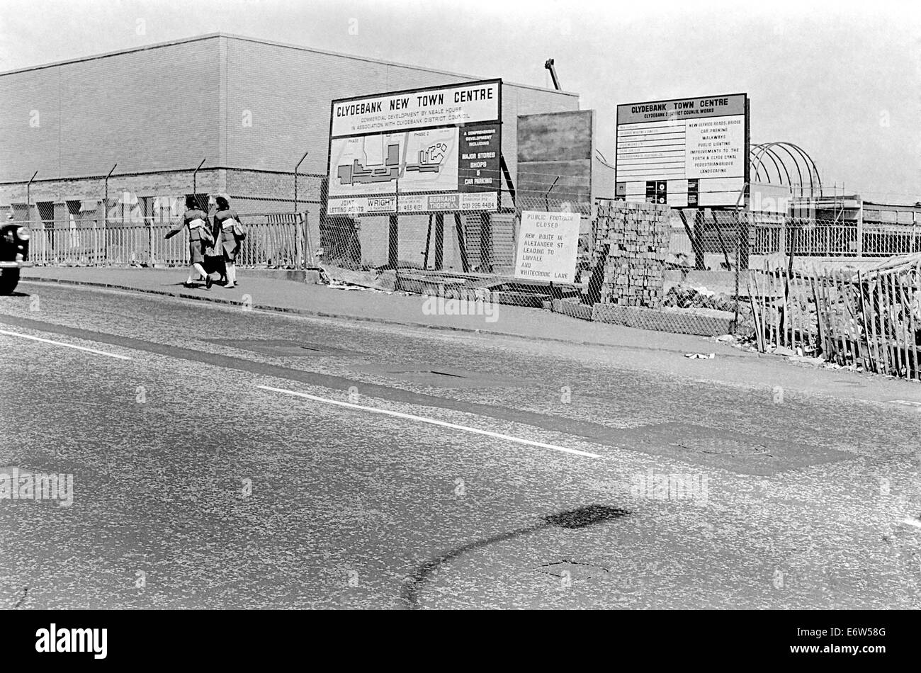 Clydebank New Town Centre, the Clyde Regional Shopping Centre being