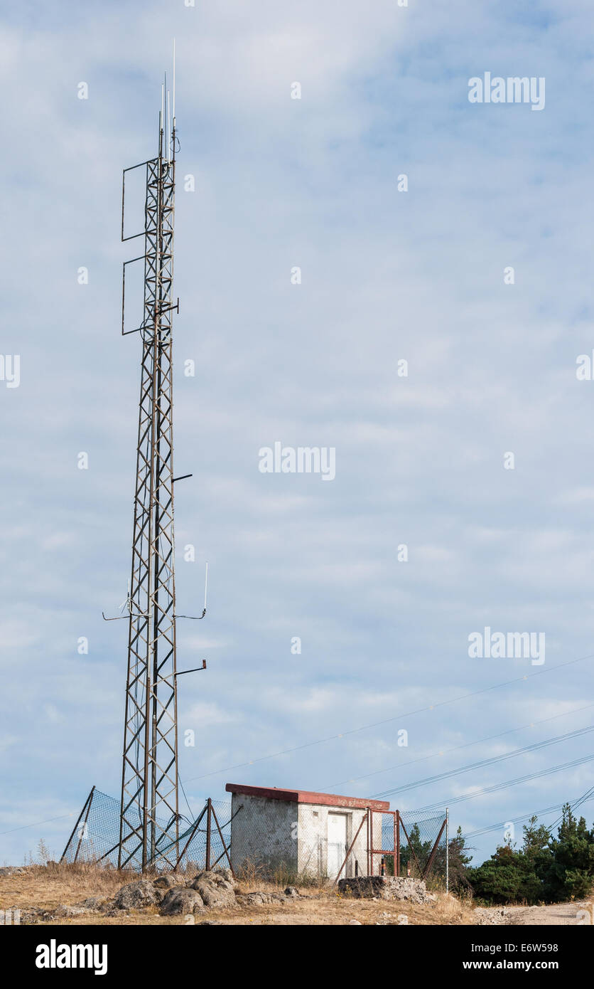 Comunication tower Stock Photo