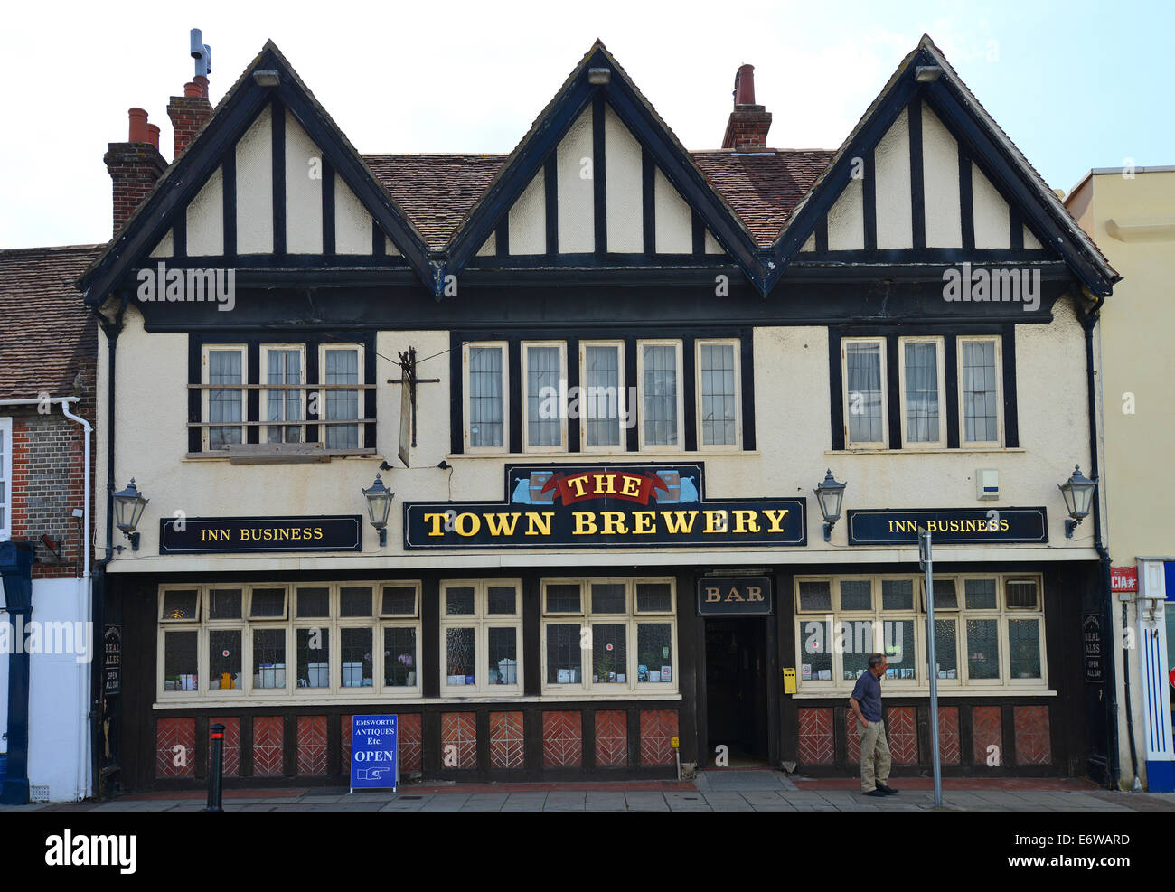 The Town Brewery Pub, West Street, Emsworth, Hampshire, England, United Kingdom Stock Photo