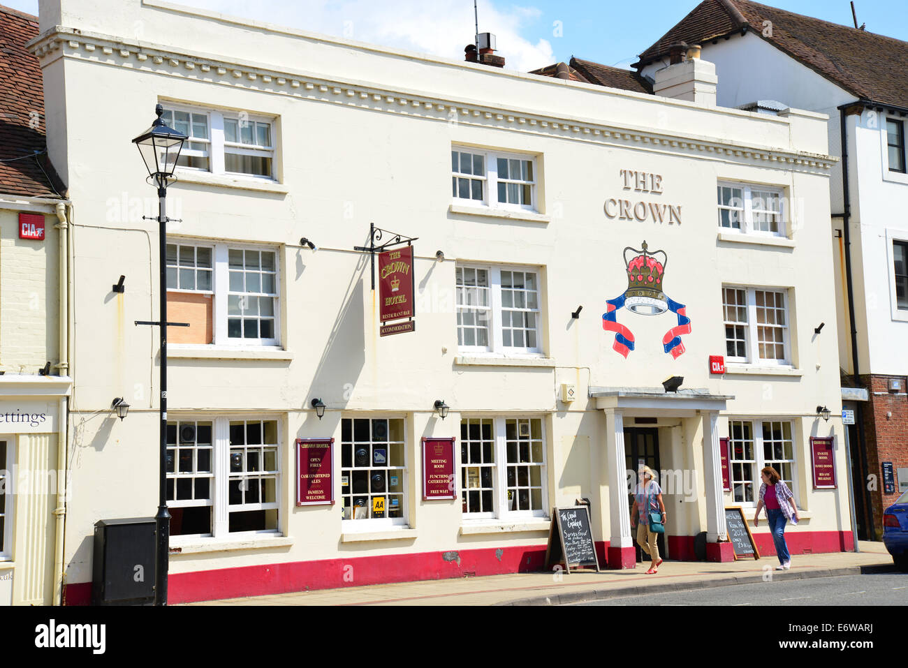 16th century The Crown Hotel, High Street, Emsworth, Hampshire, England