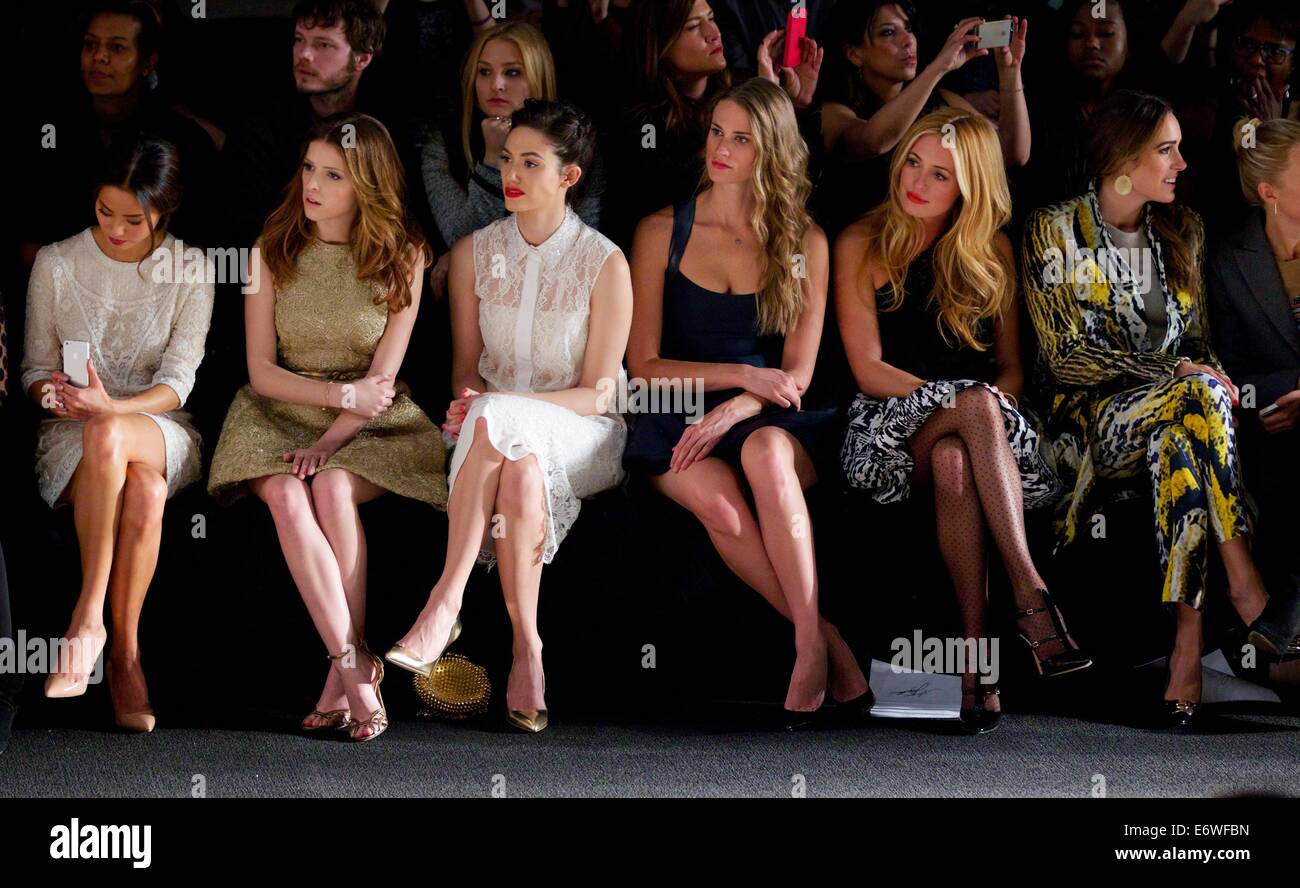New York Fashion Week Fall 2014 - Monique Lhuillier - Front Row