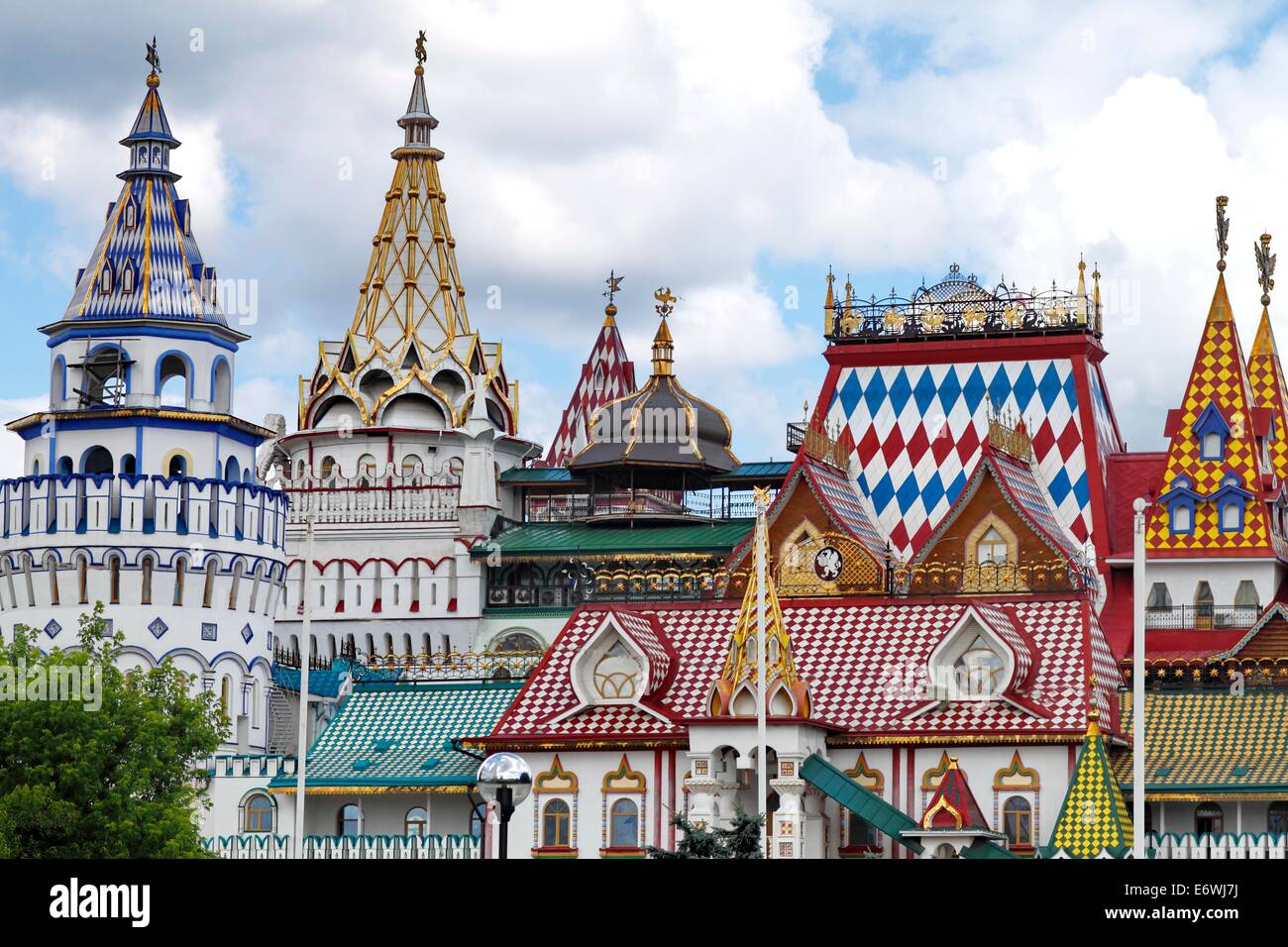The Kremlin in Izmailovo, Moscow, Russia Stock Photo