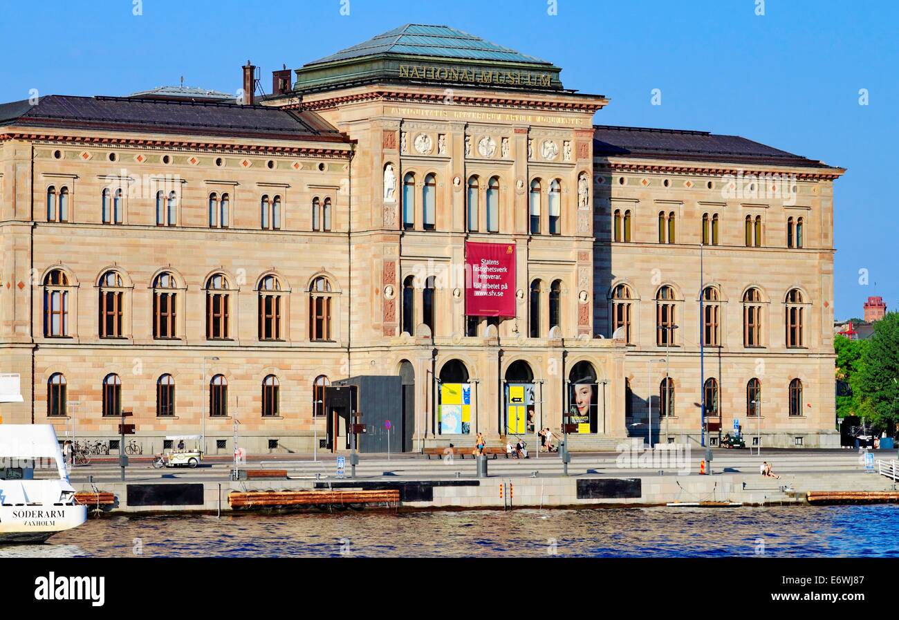 The national Museum of Sweden Stock Photo