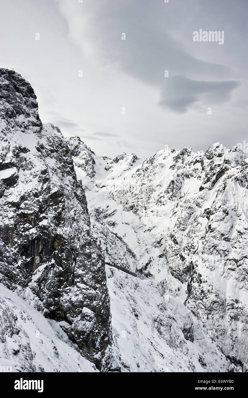 Zugspitze, Garmisch-Partenkirchen, Bavaria, Germany Stock Photo