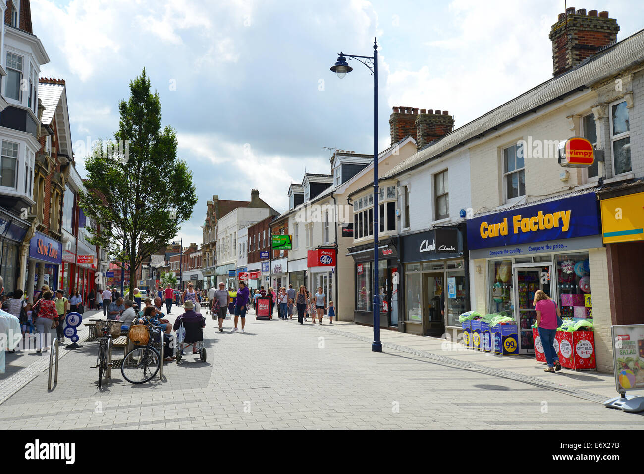 Hamilton Road street), Felixstowe, Suffolk, England, United