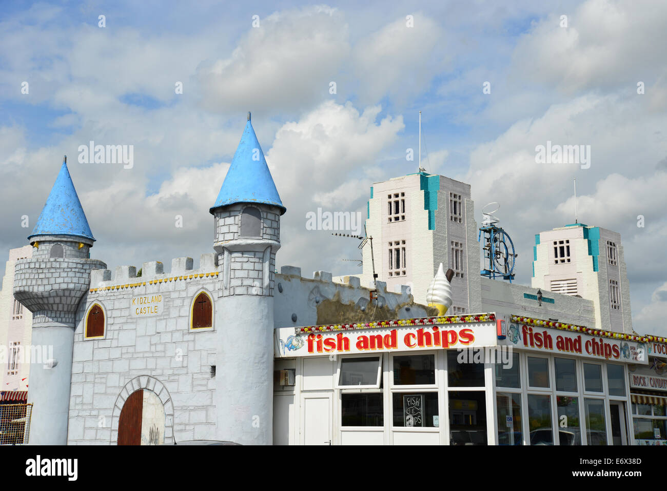 Mannings Amusement Park, Sea Road, Felixstowe, Suffolk, England, United