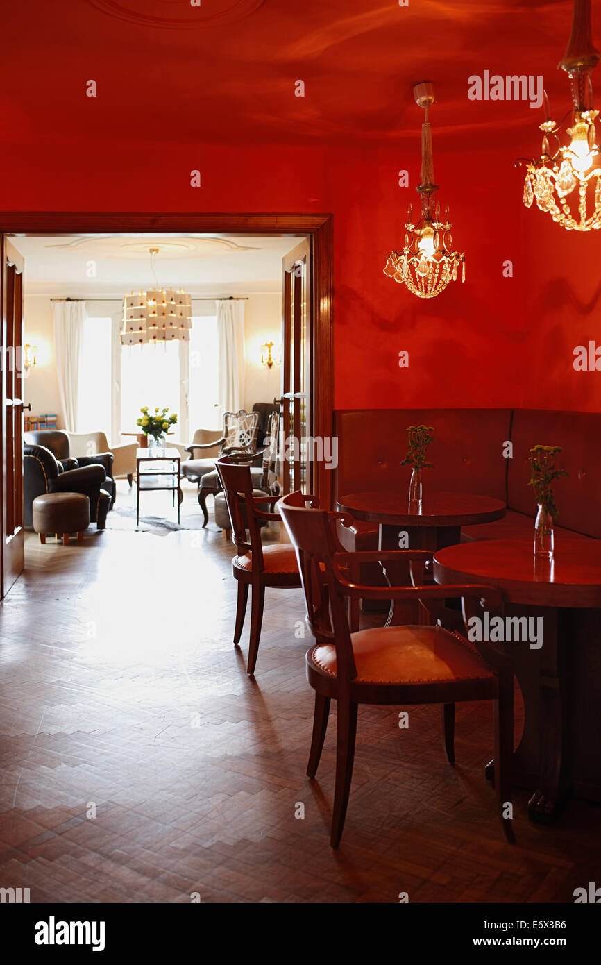 The Red Salon In Hotel Haus Hirt Bad Gastein St Johann Im