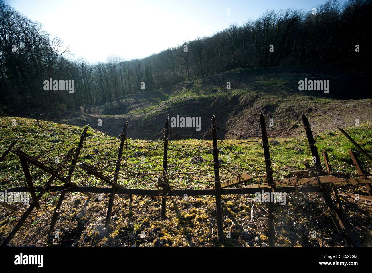 Argonne Forest WW1, Butte de Vauquois, MeuseArgonne Battlefield site