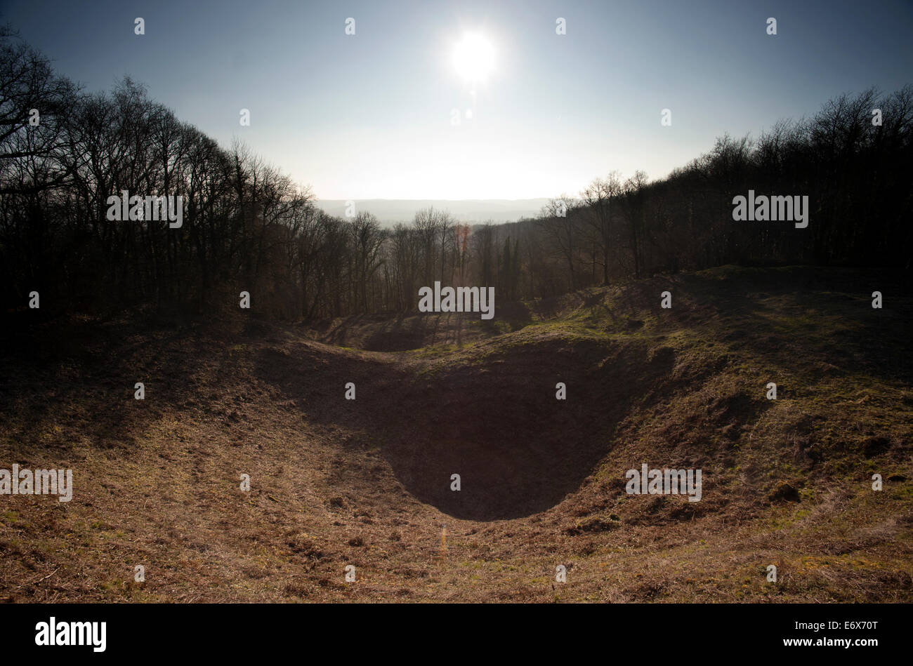 Argonne Forest WW1, Butte de Vauquois, MeuseArgonne Battlefield site